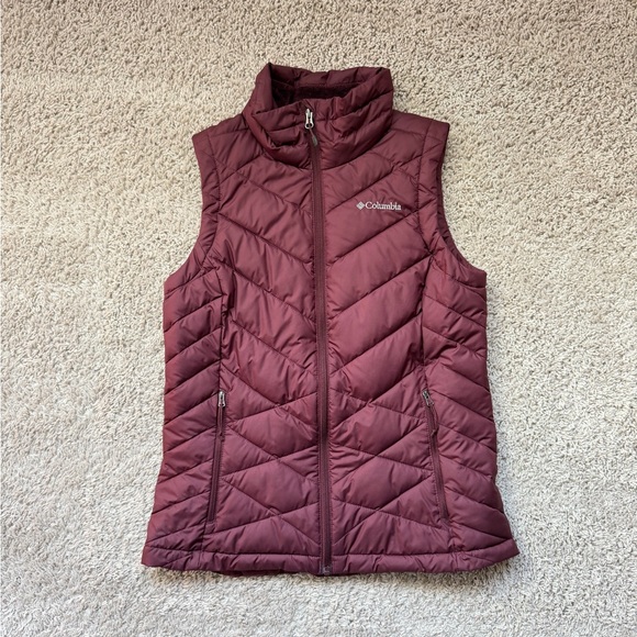 Columbia Jackets & Blazers - Columbia Women's Maroon Joy Peak II Vest